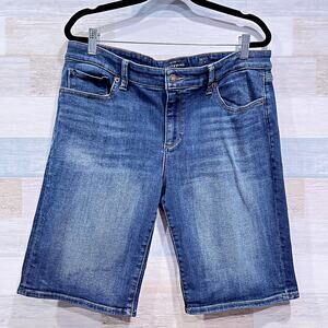 Lucky Brand Women's Indigo Denim Bermudas